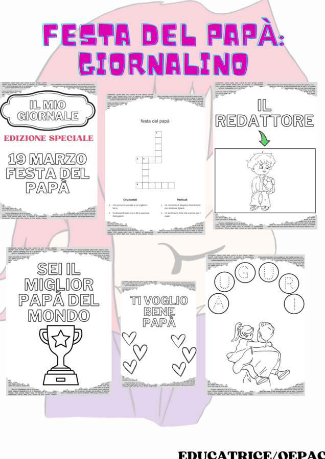 Festa del papà: il mio giornale
