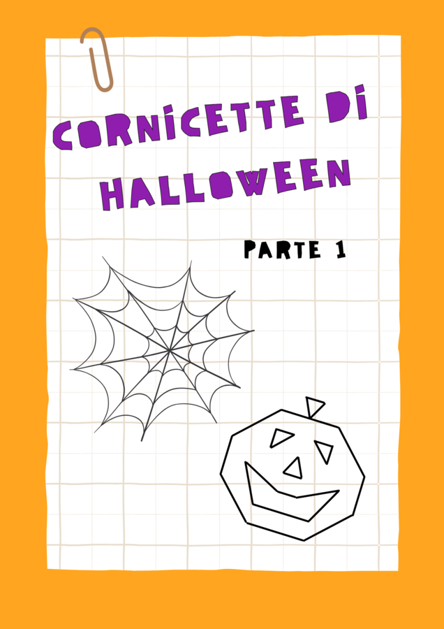 CORNICETTE DI HALLOWEEN - Parte 1