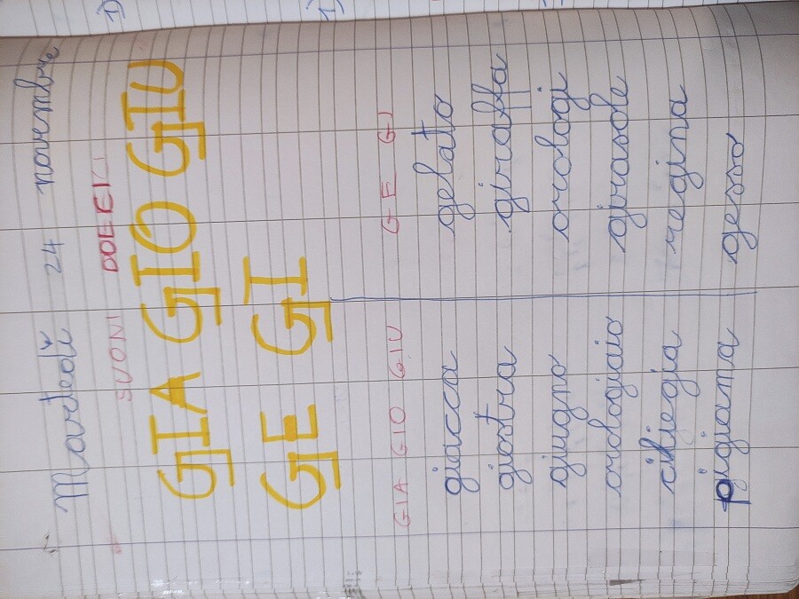 QUADERNO DI ITALIANO per la classe 2^ - 1° parte - con kit di 20 schede in b/n