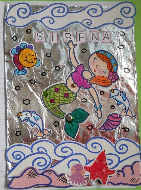 Consonante S di sirena Selena creativa