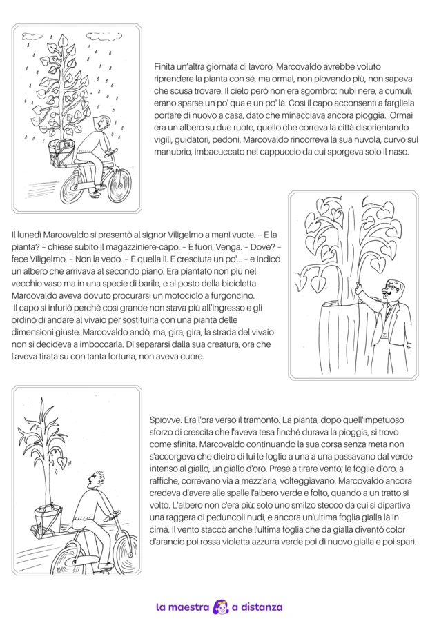 La pioggia e le foglie