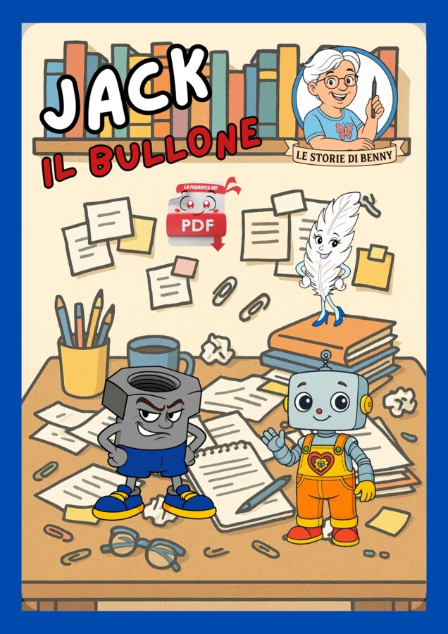 Le storie di Benny: Jack il bullone (testo in stampato maiuscolo)
