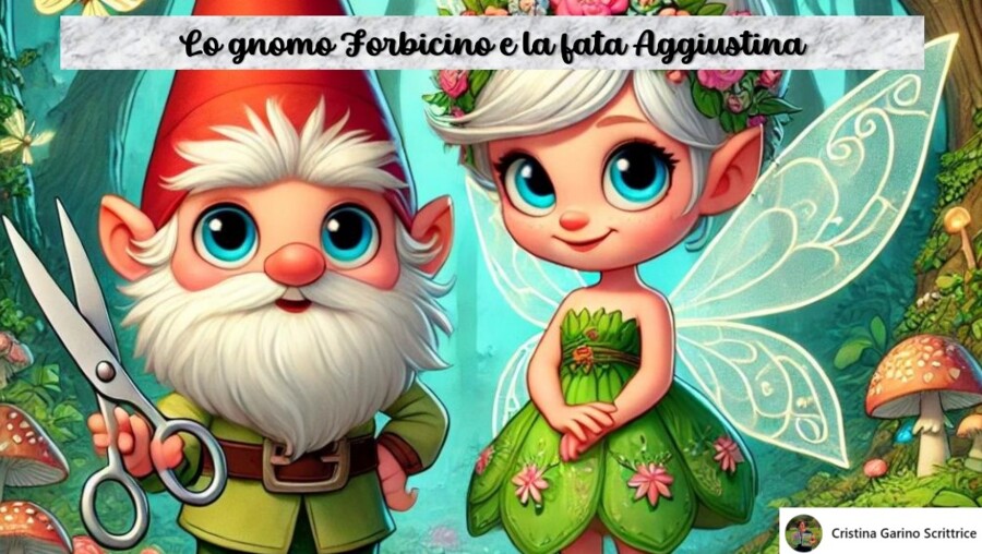 " LO GNOMO FORBICINO E LA FATA AGGIUSTINA"