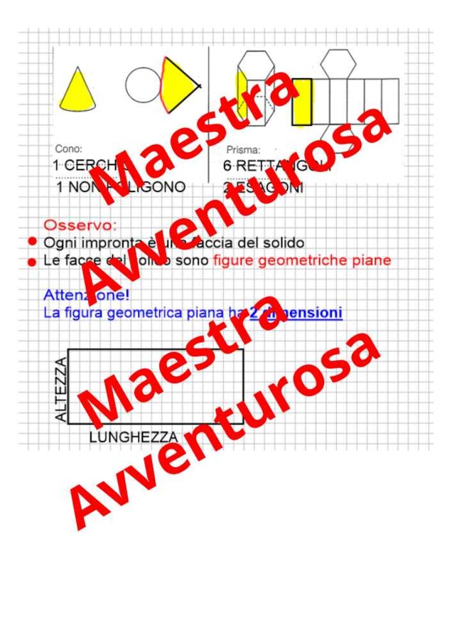 QUADERNO DI GEOMETRIA CLASSE 3 - PRIMA PARTE