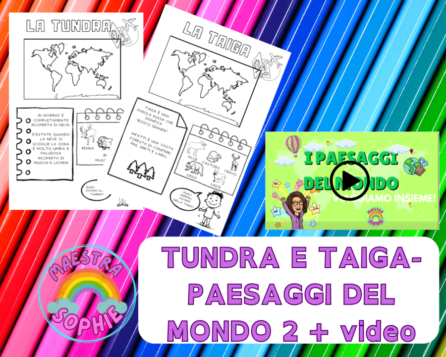 TUNDRA E TAIGA - Viaggiamo nel mondo (parte 2) con video