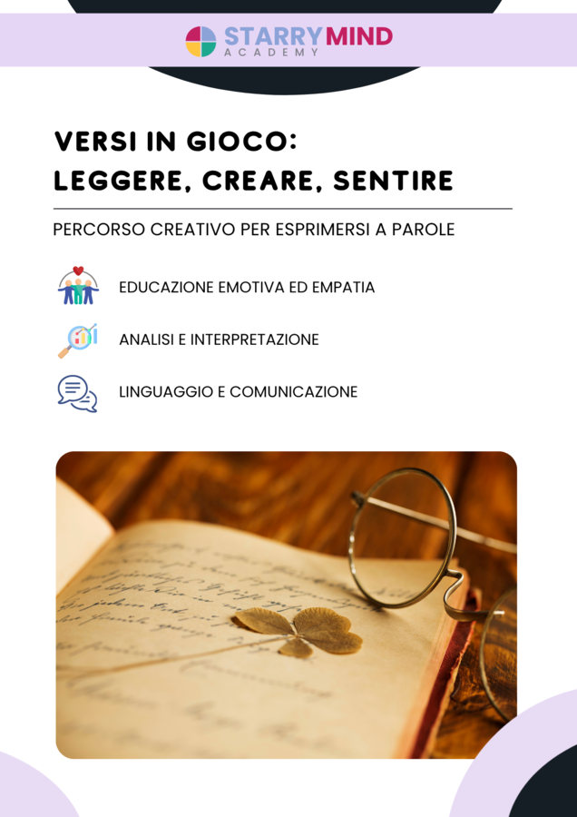 Scoprire la Poesia: Percorso Creativo in 9 Sezioni