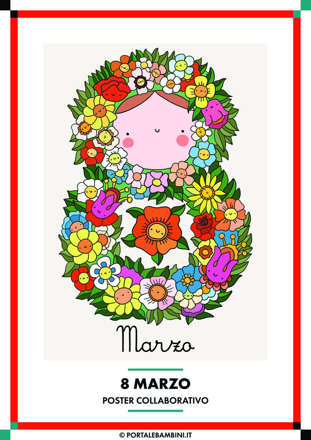 8 Marzo - Giornata internazionale della donna - Poster collaborativo