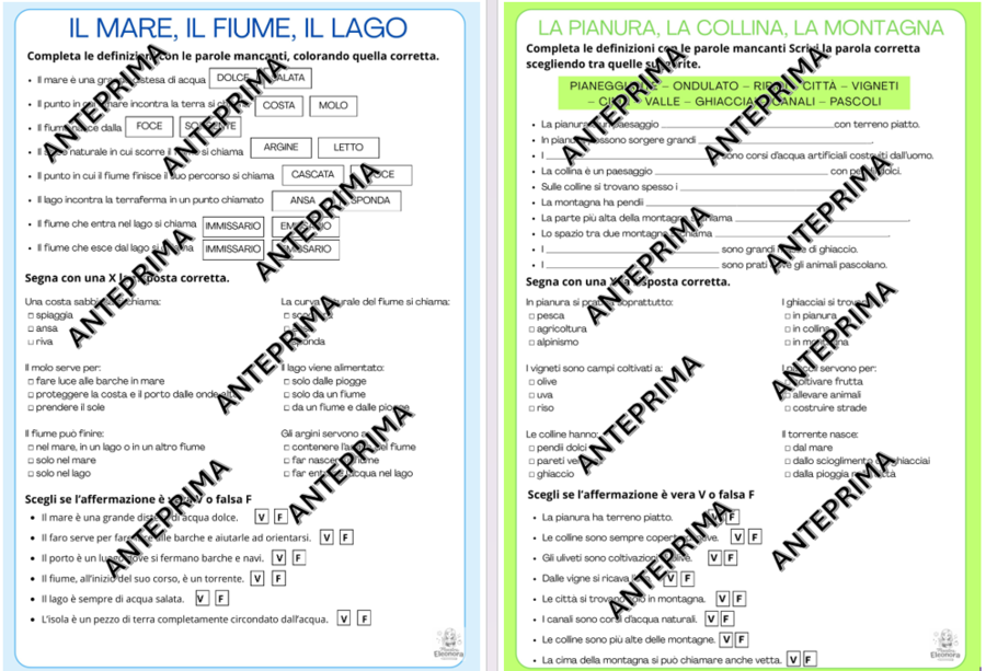 Verifiche sui paesaggi (geografia)