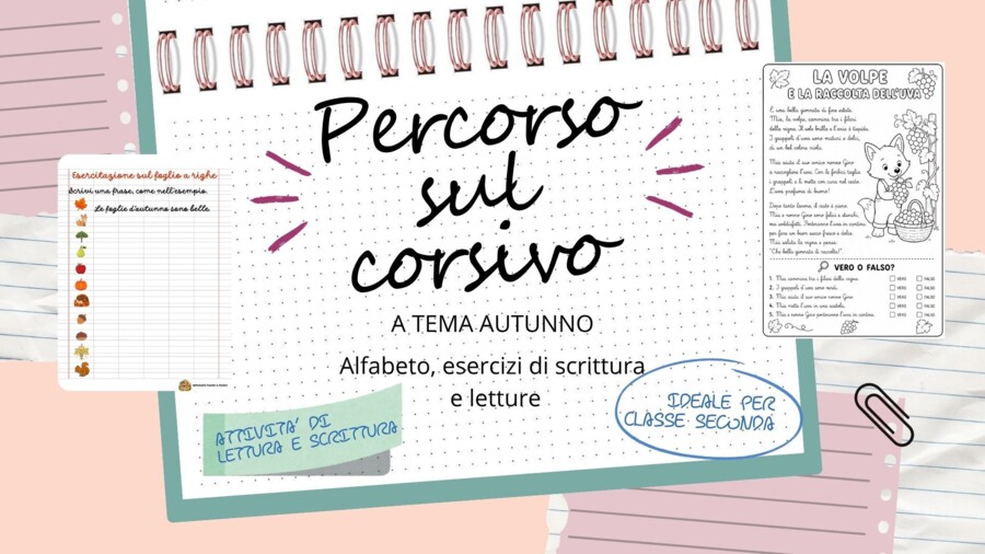 Percorso sul corsivo: dalla parola alla lettura
