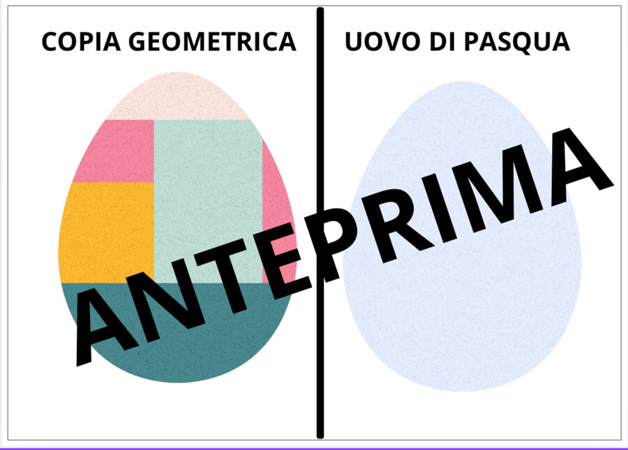 Geometria con le uova di Pasqua