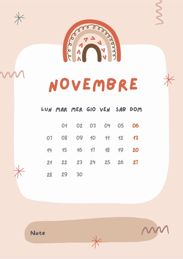 Benvenuto Novembre