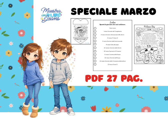 Speciale Marzo - Schede operative interdisciplinari (27 pagine)