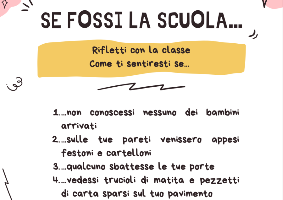 Se fossi la scuola