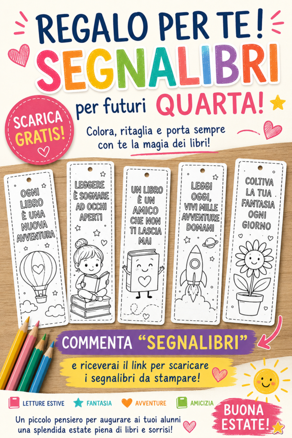 Ci vediamo in quarta , segnalibri