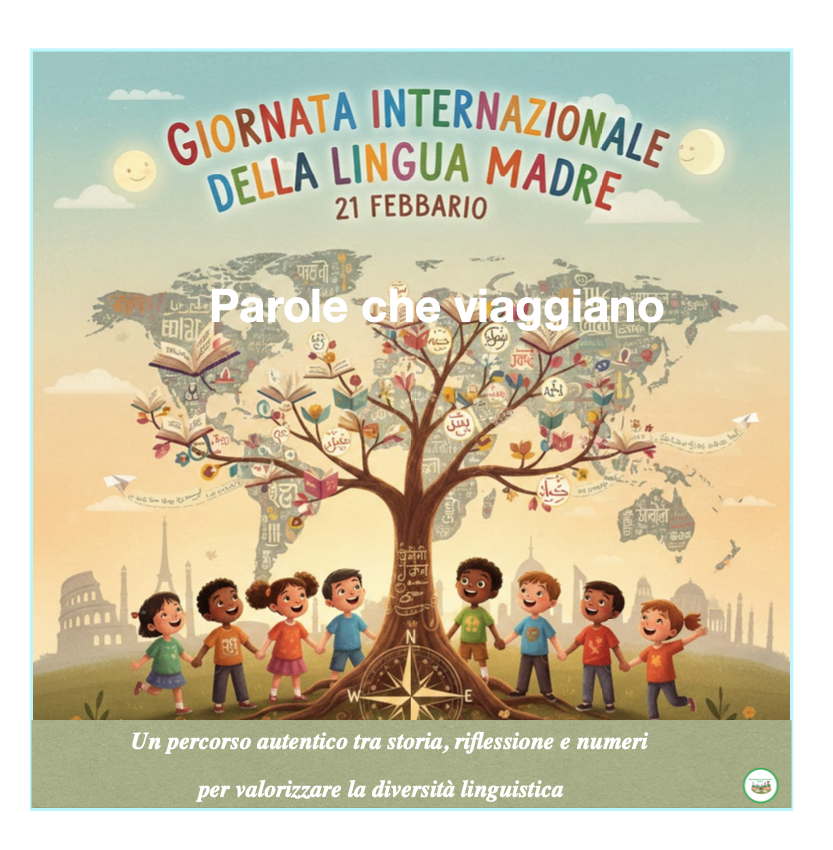 Parole che viaggiano-Un percorso autentico tra storia, geografia, riflessione e numeri per valorizzare la diversità linguistica, adattabile a tutte le classi
