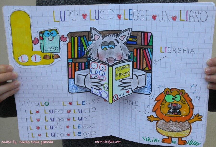 Lettera L di Lupo Lucio