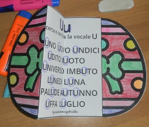 Vocale U come Uovo