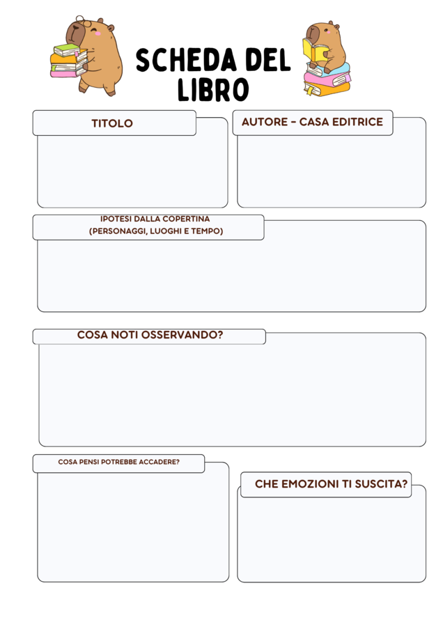 Quaderno italiano terza ottobre