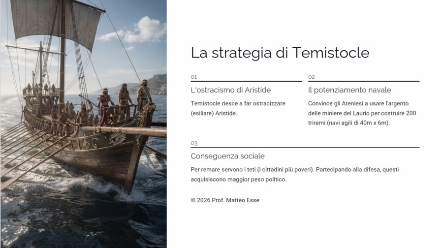 Le Guerre Persiane: Unità Didattica Completa (Slide + Verifica + Soluzioni)