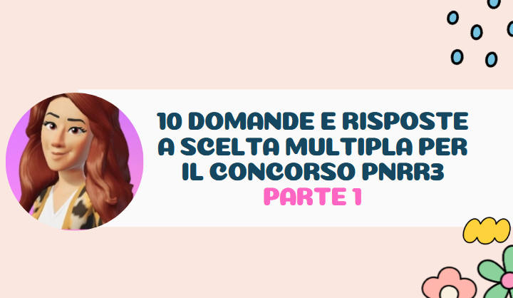 Quiz per il concorso scuola parte1