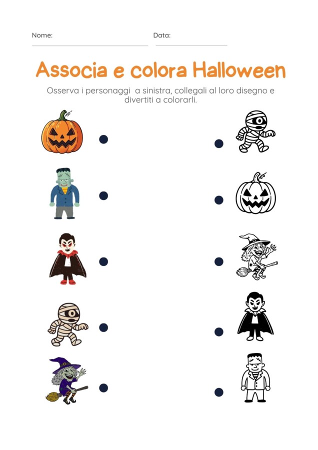 HALLOWEEN INFANZIA • Raccolta Schede Didattiche, Attività e Filastrocca Finale