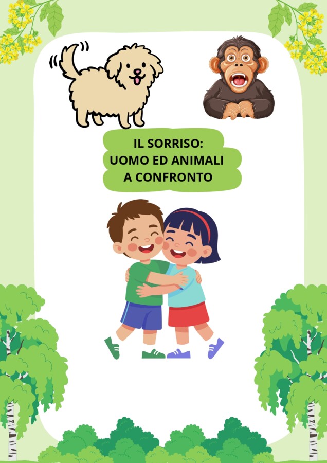 il sorriso-uomo ed animali a confronto