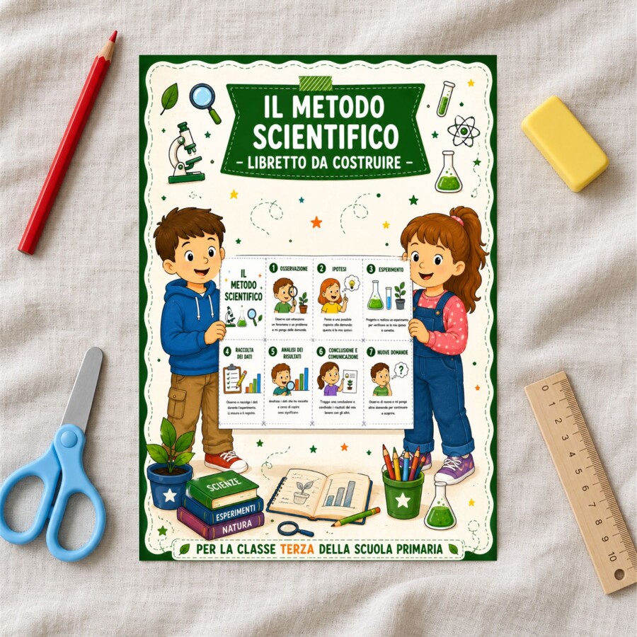 Il metodo scientifico - Libretto da costruire