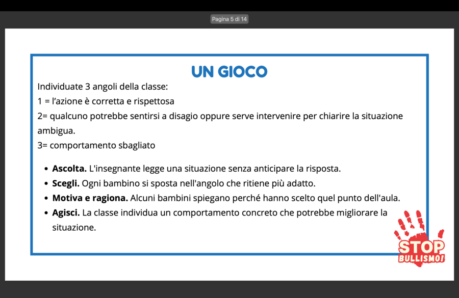 Bullismo e cyberbullismo: percorso interdisciplinare