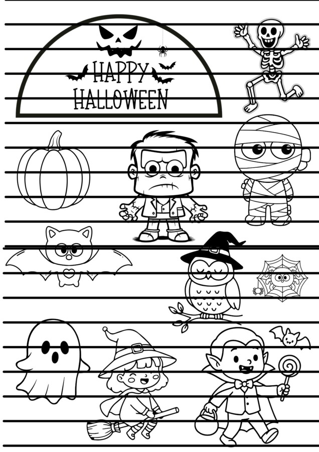 stickers TEMA HALLOWEEN