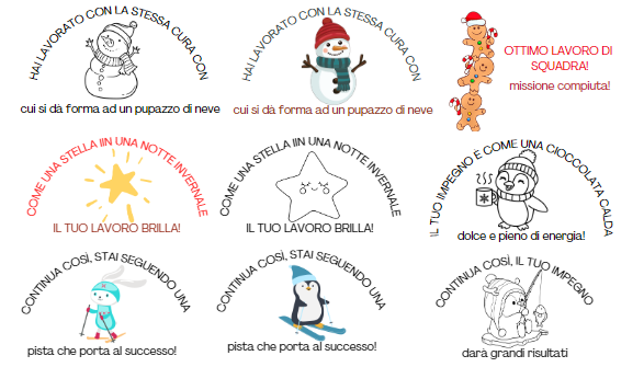Sticker invernali