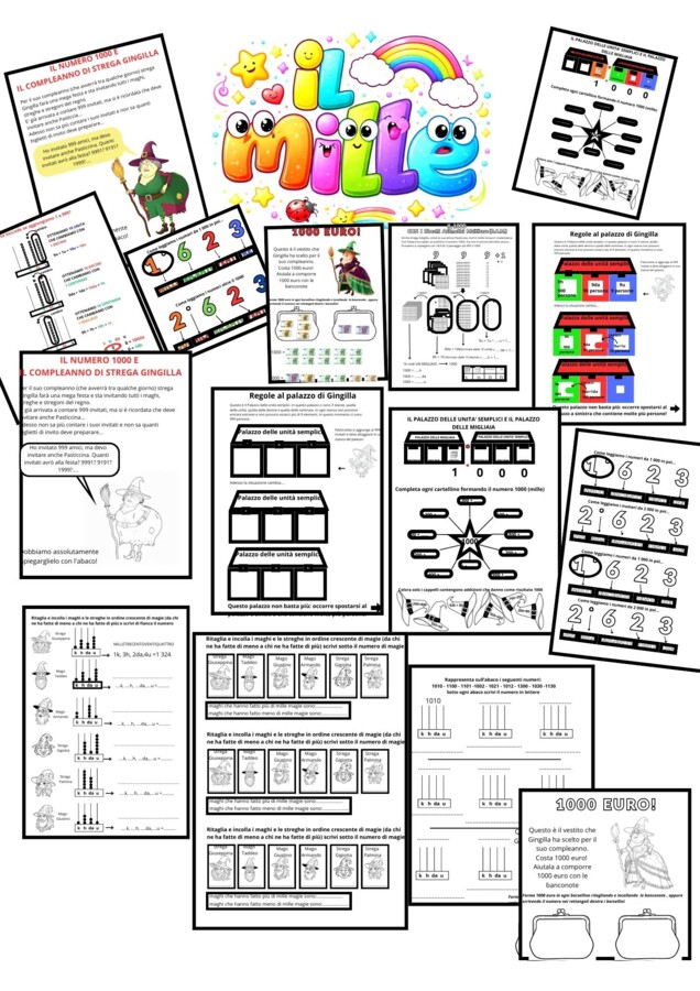 IL MILLE – SPIEGAZIONI ED ESERCIZI