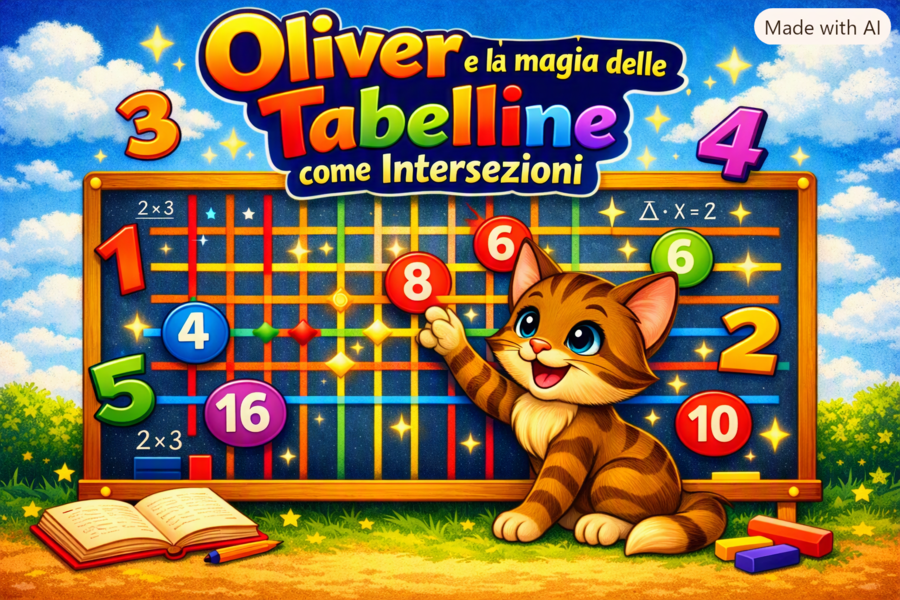 Oliver e le Tabelline come punti di intersezioni