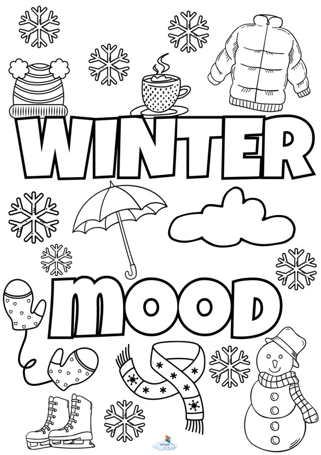 POSTER COLLABORATIVO: WINTER MOOD
