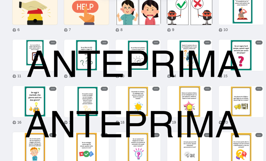 Indovi-mate / Indovinelli matematici per ripartire con il piede giusto