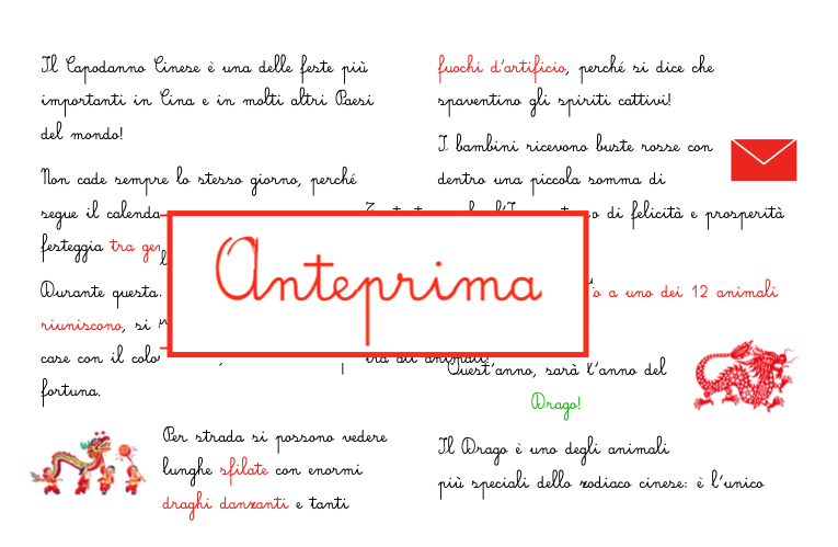 Viaggio nel cappodanno cinese tra tradizione, leggenda, zodiaco e creatività; classi 3-5