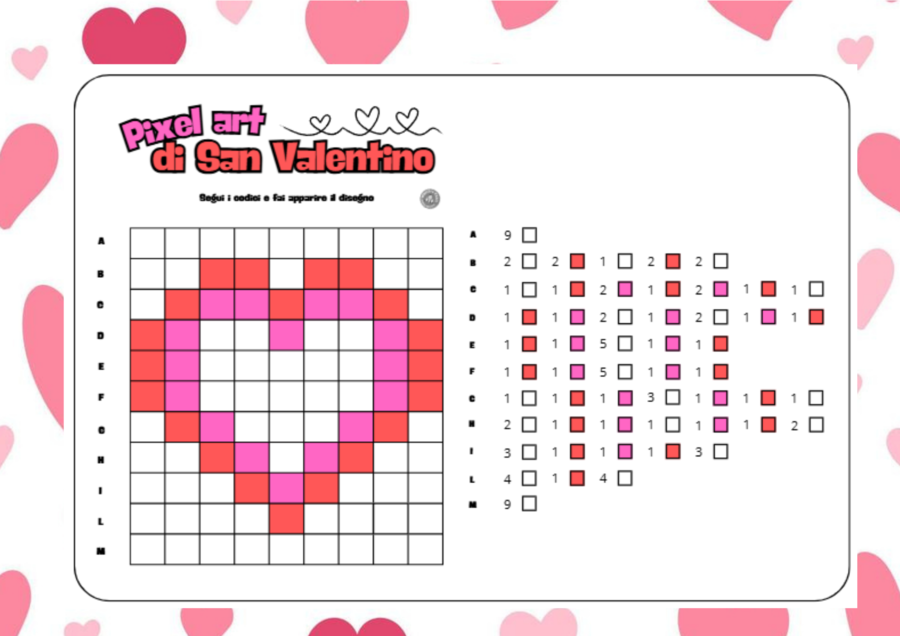 Pixel Art San Valentino