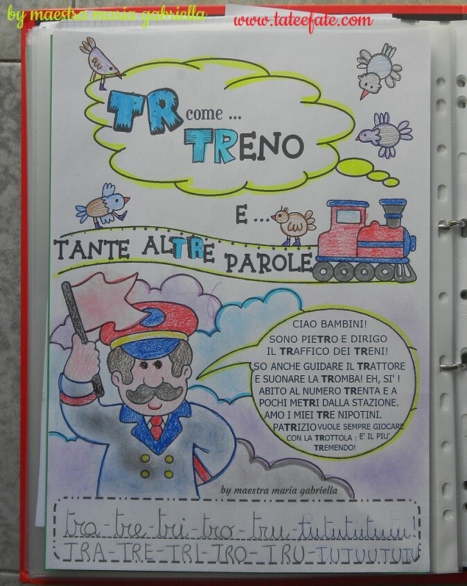 TR come TRENO!Sillabe complicate