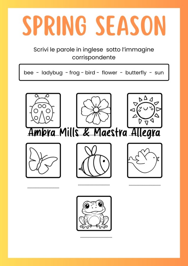 Primavera - Percorso Interdisciplinare classe 2