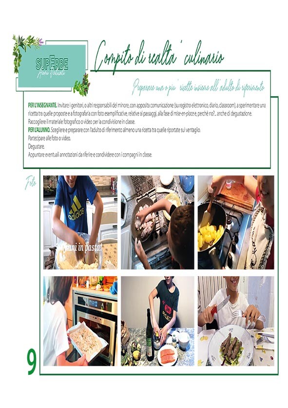 “SuperERBE. Aromi verticali” Estratto LAB.CULINARIO DI SALE AROMATIZZATO E CONFEZIONAMENTO