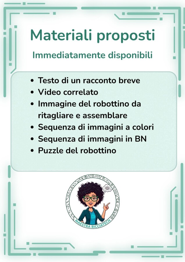 Attività interdisciplinare inclusione. Lino il robottino