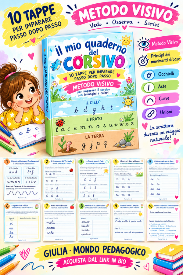 Il mio quaderno del corsivo