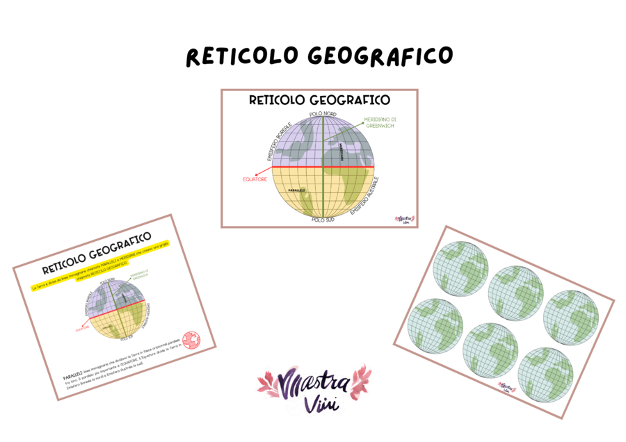 Reticolo geografico: schemi e mappe