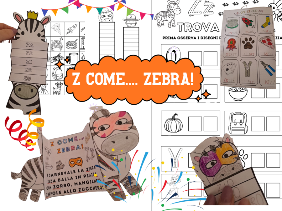 Z COME... ZEBRA E ZORRO! CLASSE PRIMA