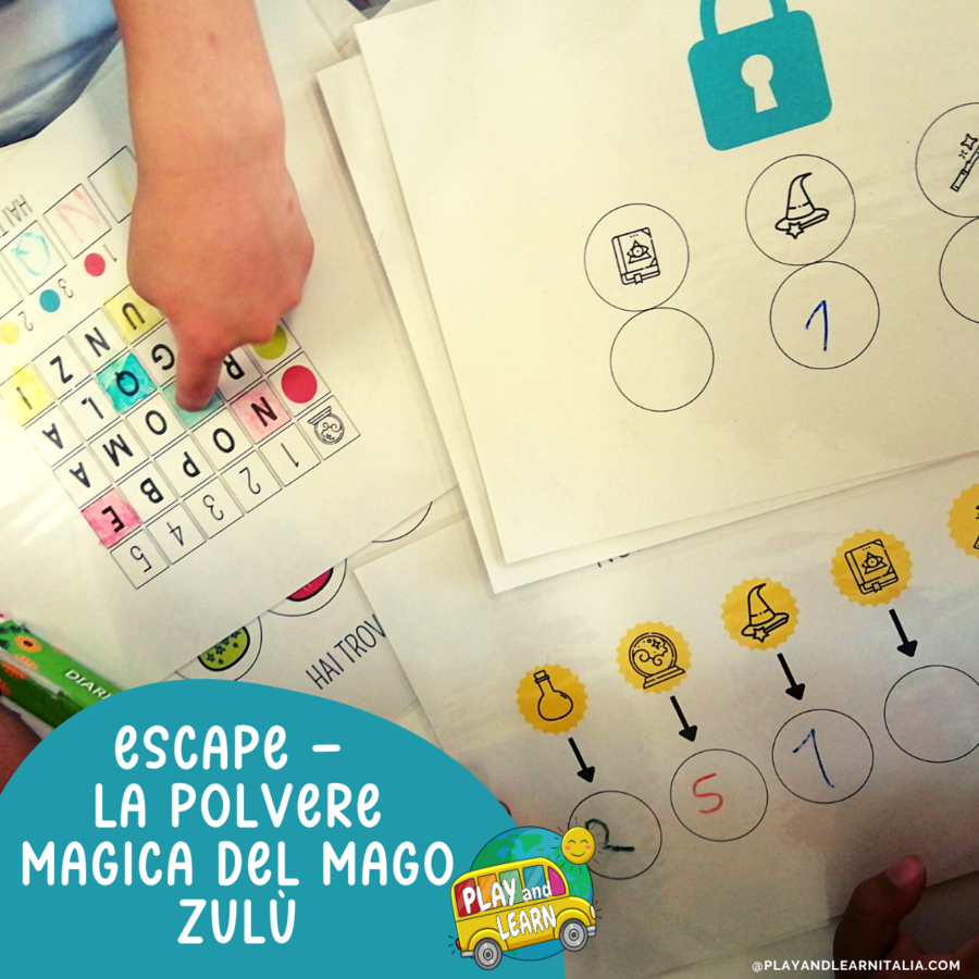 ESCAPE GAME La polvere magica del mago Zulù