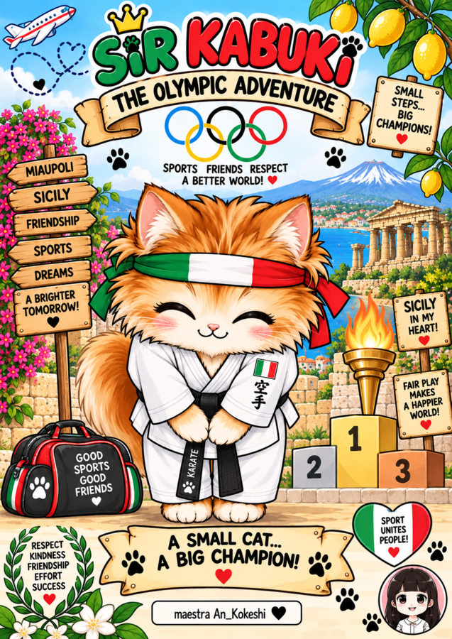 Storytelling Sir Kabuki "The Olympic Adventure"