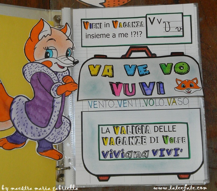 Lettera V di Volpe ViViana ViVì
