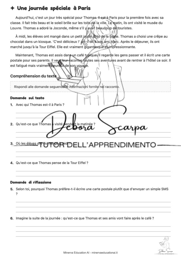 Simulazione esame francese