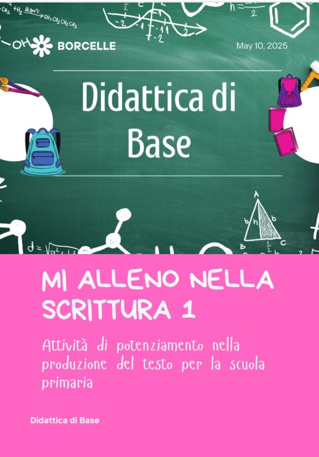 Mi alleno nella scrittura 1