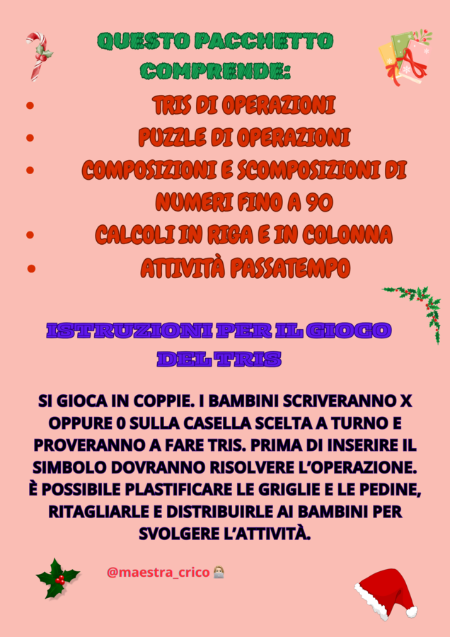 GIOCHI MATEMATICI...DI NATALE