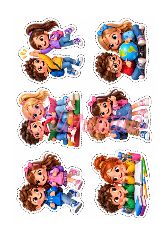 Il Mondo degli Stickers 3D!